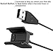 2Pcs Fitbit Alta HR Charger with Reset Button ( 55cm, 100cm), EveShine Replacement USB Charger Charging Cable Cradle Dock Adapter for Fitbit Alta HR Heart Rate Fitness Wristband