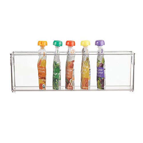 mDesign Baby Food Kitchen Refrigerator Or Pantry Storage