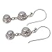 NOVICA Artisan Handmade Cultured Freshwater Pearl Dangle Earrings .925 Sterling Silver White Indonesia Bridal Birthstone 'Two Full Moons'