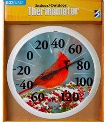 Headwind 8400025 EZ Read Dial Thermometer with Winter Cardinal, 13.5-Inch