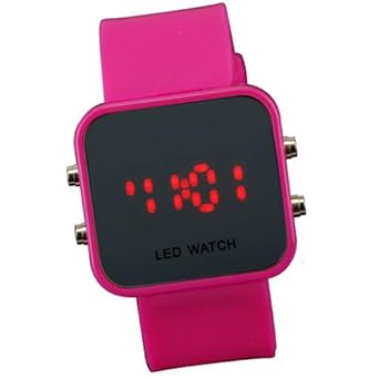 square shape digital watch