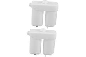 DOITOOL 2pcs Gas Boiler Battery Box Plastic Battery Case for Water Heater Waterproof Lightweight Compact for