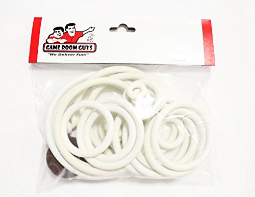 Game Room Guys White Ring Kit for Chicago Coin Bronco Pinball Machine