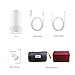 IMAXPLUS Laser Light Projector with Bluetooth Speaker, Portable Music Strobe Light RGB Laser Light for Xmas Party, Outdoors Camping, Festivals and Garden Decoration
