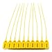 Leadseals(R) 100 PlasticTamper Seals, Zip Ties for Fire Extinguishers Pull Tite Security Tags Numbered Disposable Self-Locking Tie 250mm Length (Yellow)