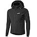 INBIKE Men's Detachable Hooded Fleece Multi-Functional Windproof Warm Jacket
