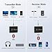 TaoTronics Bluetooth 5.0 Transmitter and Receiver, 2-in-1 Wireless 3.5mm Adapter (aptX Low Latency, 2 Devices Simultaneously, For TV/Home Sound System)thumb 1