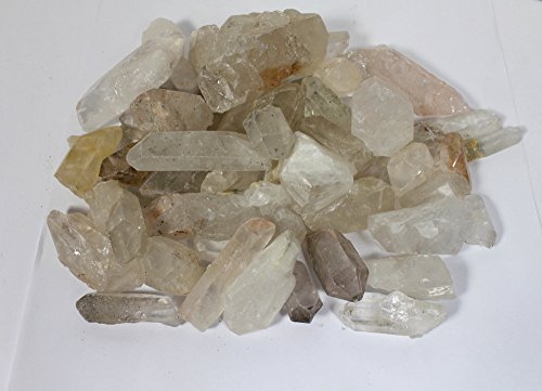 Small Quartz Crystal Crushed Rock: 5lbs