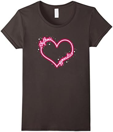 Womens I Love Rhythmic Gymnastics T-Shirt Medium Asphalt