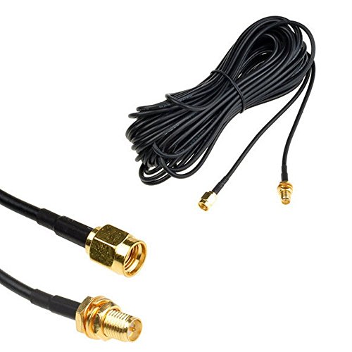 Mostop antenna rp-sma cable extension cord for wi-fi wi…