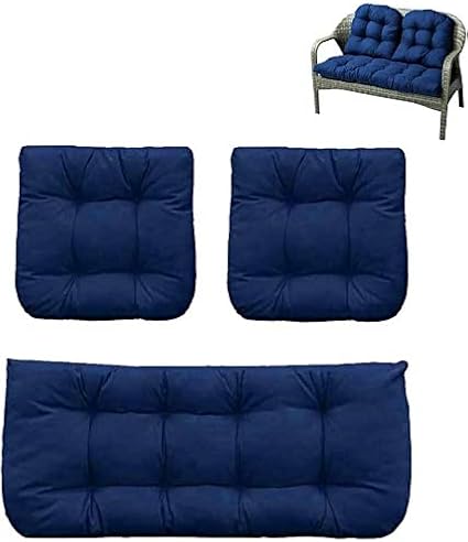 YB&GQ Espesar 2 Asientos Cojin De Asiento para Sofás Palets,Rectángulo