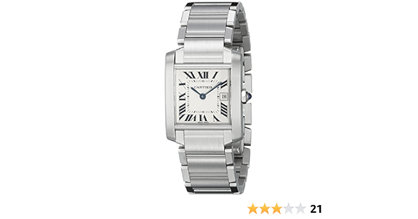 Cartier Midsize W51011Q3 Tank Francaise 