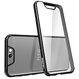 HTC One A9 Case, [Scratch Resistant] i-BlasonClear [Halo Series] for HTC One A9 2015 Release Hybrid Bumper Case Cover (Clear/Black)