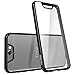 HTC One A9 Case, [Scratch Resistant] i-BlasonClear [Halo Series] for HTC One A9 2015 Release Hybrid Bumper Case Cover (Clear/Black)