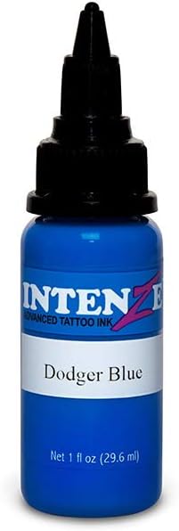 Intenze Tattoo Ink - Dodger Blue - 2oz Bottle