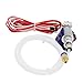 3D Printer Accessories V6 J-Head Hotend RepRap Extruder for 1.75mm Filament, Direct Feed or Bowden. w/ 0.4mm Nozzle, 12V Fan, and 3ft PTFE Bowden Tube