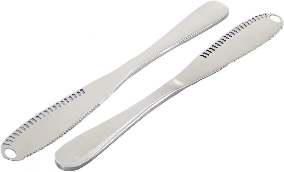 Easy Spread Butter Knife with Holes, 3 in 1 Stainless Steel Butter