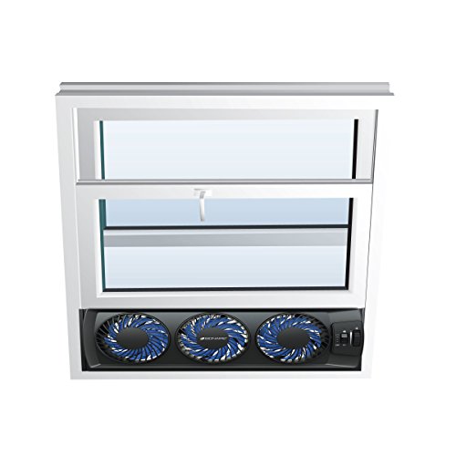 Holmes Bionaire BWF0522M Compact Window Fan with Manual Controls, 3 Baldes, Blac eBay