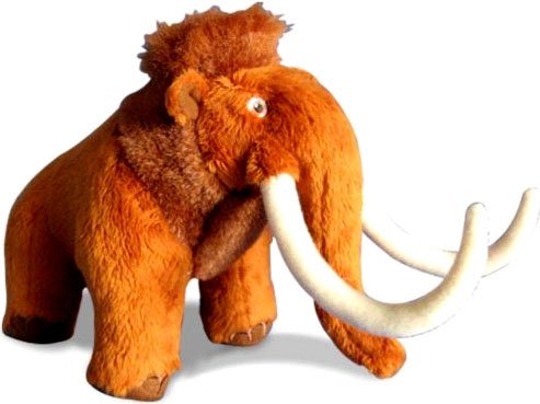 Ice Age Dawn of the Dinosaurs Exclusive 5 Inch Mini Plush Manny