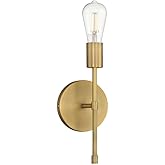 Access Lighting 62318LEDDLP-ABB Iconic II - 7W 1 LED Wall Sconce-11 Inches Tall and 5 Inches Wide, Finish Color: Antique Brus