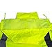 New York Hi-Viz Workwear RK Safety Class 3 Rain suit, Jacket, Pants High Visibility Reflective Black Bottom RW-CLA3-LM11 (Large, Lime)