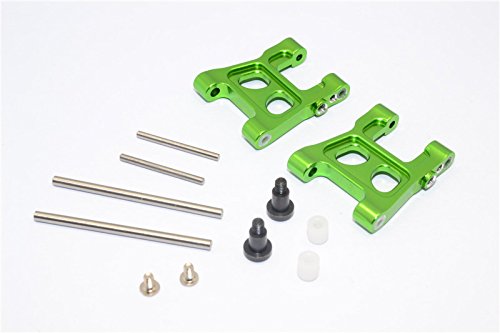 Traxxas Latrax Rally Upgrade Parts Aluminium Front/Rear Lower Arm - 1Pr Set Green