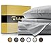 Urban Hut Egyptian Cotton Sheets Set (4 Piece) 1000 Thread Count - Bedspread Deep Pocket Premium Bedding Set, Luxury Bed Sheets for Hotel Collection Soft Sateen Weave (King, Silver Grey)