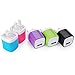 Wall Charger, Kakaly 5-Pack Universal Home Travel USB 1 Amp Wall Charger AC Power Charging Adapter Plug Compatible with iPhone 7/6/6S Plus, 4, 5S Samsung Galaxy, HTC, LG, Huawei, Google Nexus, Android