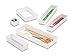 Rubbermaid, White Drawer Organizer, 2, 3-inch by 3-inch