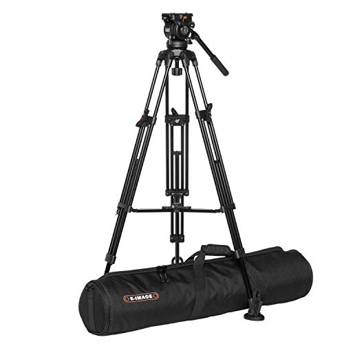 Ikan EG05A2 Two Stage Aluminum Tripod with GH05 Head (Black) (Certified Refurbished) - Thumbnail 4