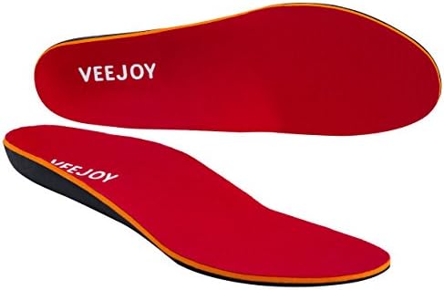 Orthotic Inserts For Flat Feet - Veejoy Shoe Inserts Arch Support Shoe Inserts Men Pronation Insoles For Plantar Fasciitis, Relieve Feet Pain, Heel Pain And Pronation For Men And Women