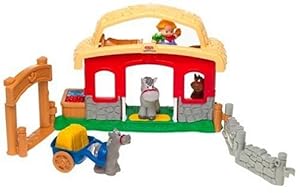 Amazon.com: Little People Animal Sounds Stable: Toys & Games