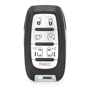 7 Buttons 433Mhz Car Remote Control Key M3N-97395900 Keyless Entry Remote Control Car Key Fob Replacement Fit compatible…