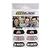 EyeBlack (3 Pairs Ohio State Anti Glare Stickers, Great for Fans and Athletes on Game Day, Set of 3