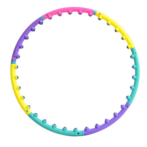 Buy Forfar Weighted Detachable Ring Circle Hula Hoop Workout