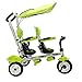Baby Stroller Tricycle Toy Bike Baby Toddler Ride Green Twins Kids Child Push Toy Outdoor Trike MD Group