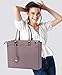 BAIMAY Laptop Bag for Women 15 15.6 Inch Work Tote Bag Office Handbag Business Briefcase Multi Pockets Laptop Shoulder Bag with Exquisite Pendant for Work School Travel