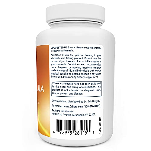 Dr. Berg's Advanced Digestive Formula Extra Strength Contains Both