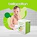 Bellacotton Baby Large Dry Cotton Square Pads 3.5 x 4, White, 150 Count (3 Packs of 50)