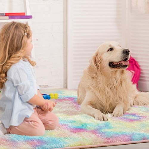 Maxsoft-Furry-Kids-Rainbow-Rugs-Colorful-Area-Rug-for-Girls-Bedroom-Nursery-Play-Room-Fuzzy-Carpet-for-Living-Room-Home-Decor-39x59-Feet