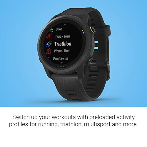 Garmin Forerunner 745, GPS Running Watch, Detailed Training Stats and