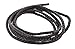 Mandala Crafts Bolo Braided Leather Cord for Bolo Tie Cord Crafts - 6.5 Feet Round Genuine Braided Leather Bolo Cord 6mm Leather Rope for Jewelry Making