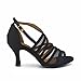 CXS Ladies Open toe Party Wedding Heels Ballroom Dance Shoes for Salsa Tango and Practice, 2.75