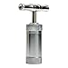 Bearfire Aluminum Metal Pollen Press Presser Compressor Herb Grinder Tobacco Spice Crusher Grinder (Size: 120 g, Color Silver)