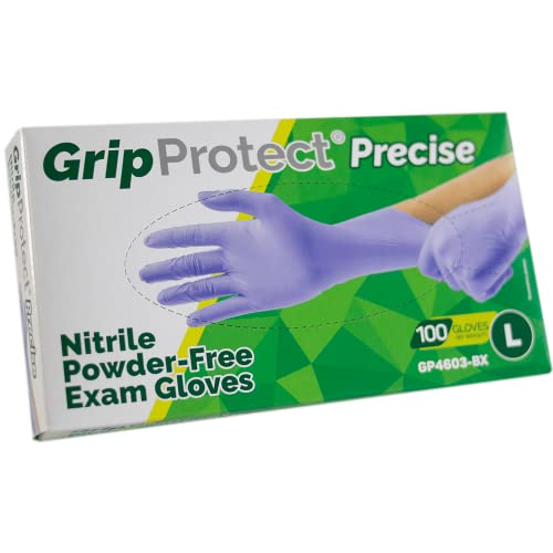 GripProtect Precise Nitrile Exam Gloves, Fentanyl Resistant, Chemo