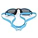 MP Michael Phelps XCEED Swimming Goggles, Smoke Lens, Blue/Black Frame