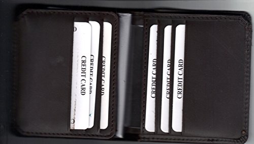 New York Police Shield Badge Tri-Fold Leather Badge Wallet Holder Money Section Credit Cards Police Sheriff Fire Dept. Security - Sold by Uniform World