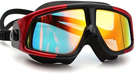 Swimming Goggles professional high-definition anti fog waterproof UV isolation, colorful plating goggles, unisex, 5 colors optional