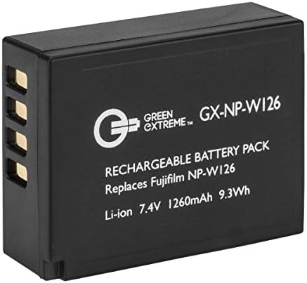 Green Extreme NP-W126 Lithium-Ion Battery Pack (7.4V 1260mAh)