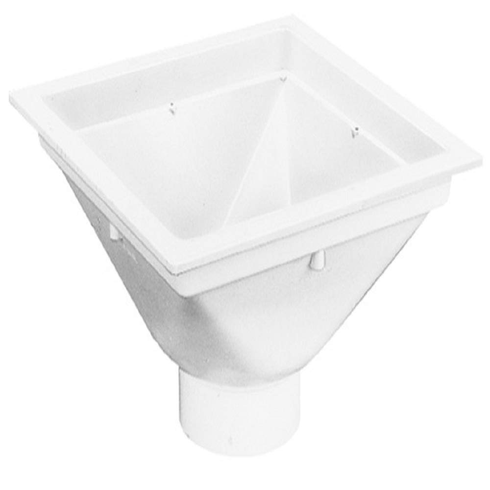 Zurn FD2370PV3 PVC Floor Sink 3 PVC Hub Connection tillescenter Food